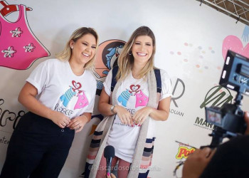 Esposas dos sertanejos Zé Neto e Cristiano fazem Bazar Solidário em prol do HCM de Sã